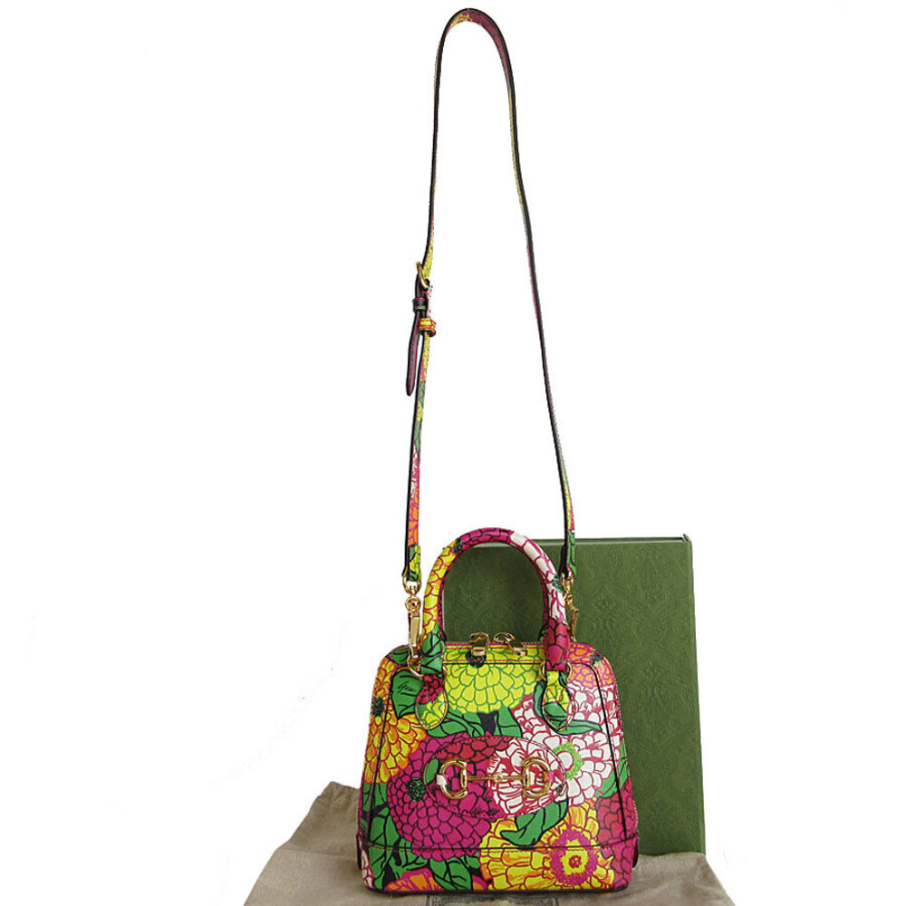 Gucci Leather SCOTT Bag Shoulder KEN Crossbody Multicolored Gold Horsebit